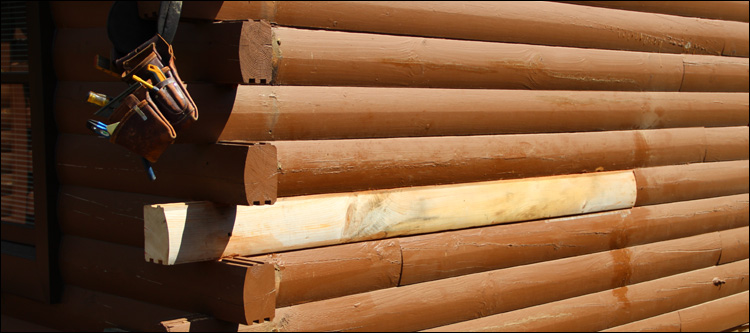 Log Home Damage Repair  Hays,  North Carolina